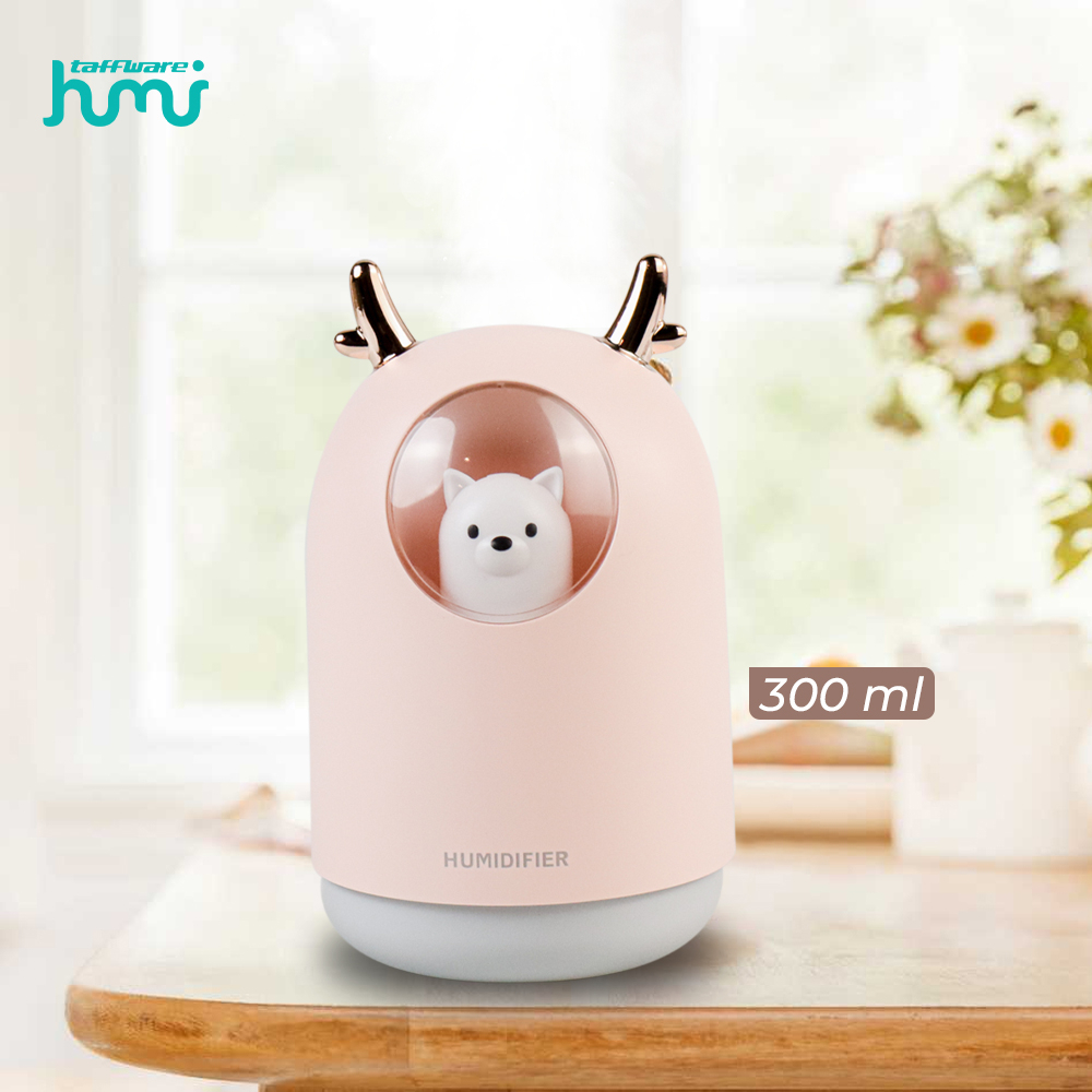 Taffware Humi Air Humidifier Aromatherapy RGB Pet Design 300ml - M106