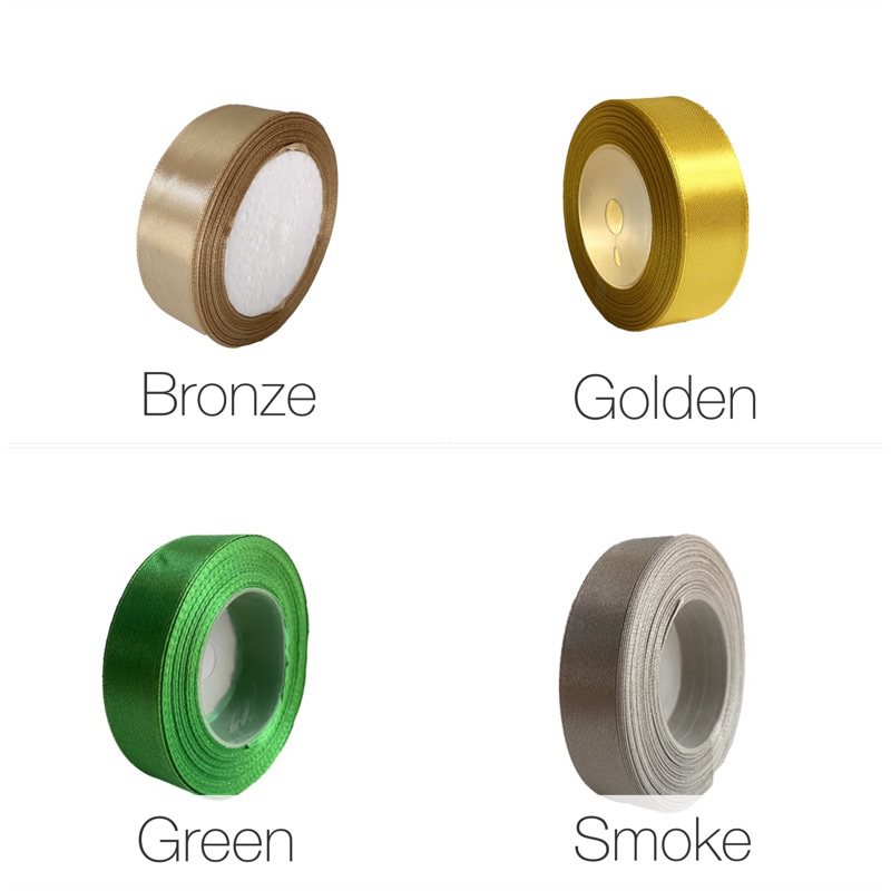 

Pita Satin (lebar 2cm ) pita/pitakado/pitasatin/hampers