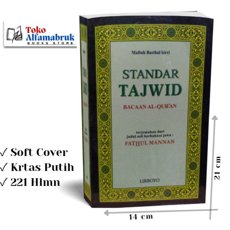 Buku Standar Tajwid terjemah kitab Fathul Manan MMQ Lirboyo