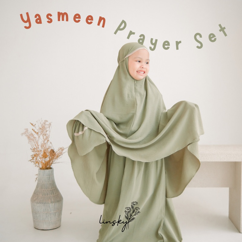 LINSKY BABY - Yasmeen Prayer Set Mukena Anak CiaKidz