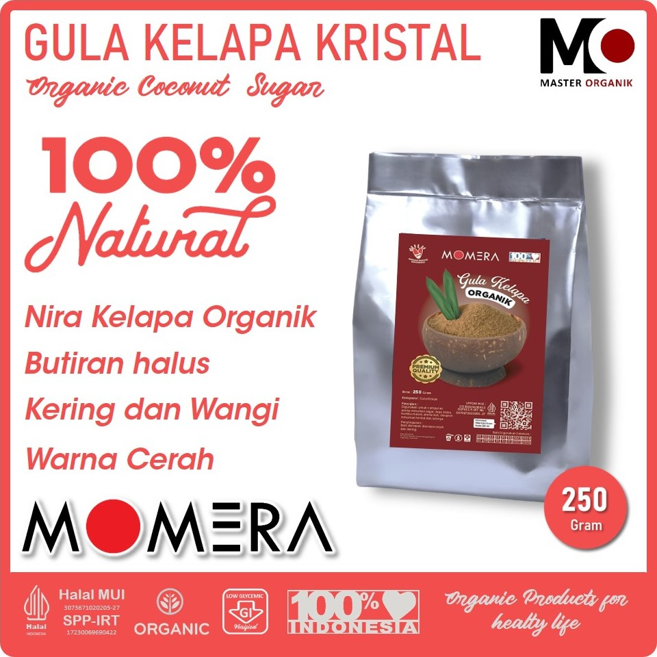 

GULA KELAPA ASLI 250 GRAM / GULA KELAPA ORGANIK 250 GRAM / GULA KELAPA KRISTAL 25O GRAM / GULA SEMUT KELAPA 250 GRAM / GULA KELAPA ASLI BUBUK MURNI GRADE A 100% ORGANIK / GULA KELAPA KRISTAL COCONUT SUGAR ASLI MURNI ORGANIK / ORGANIC COCONUT SUGAR 250GRAM