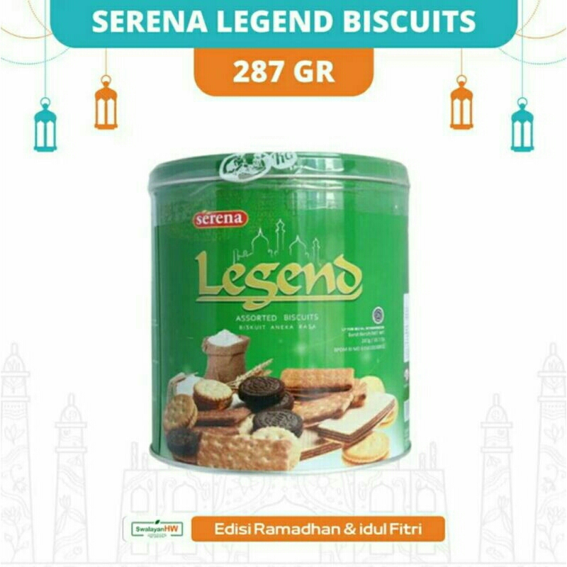 

Biskuit Serena Legend Kaleng 287gr