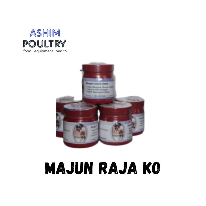 Majun raja ko (jamu ayam)