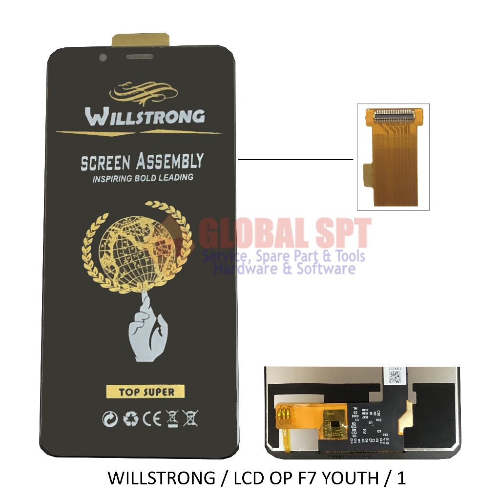 WILLSTRONG / LCD TOUCHSCREEN OPPO F7 YOUTH / 1