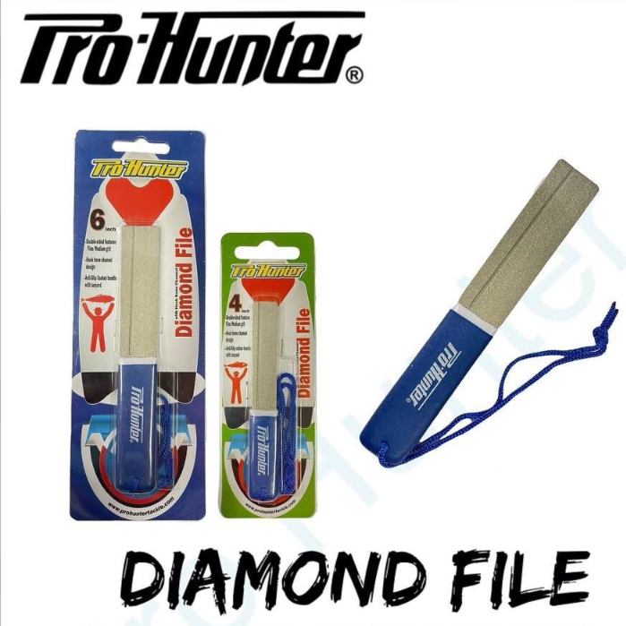 

Asahan mata Kail - Diamond File Pro-Hunter 4 inch dan 6 inch