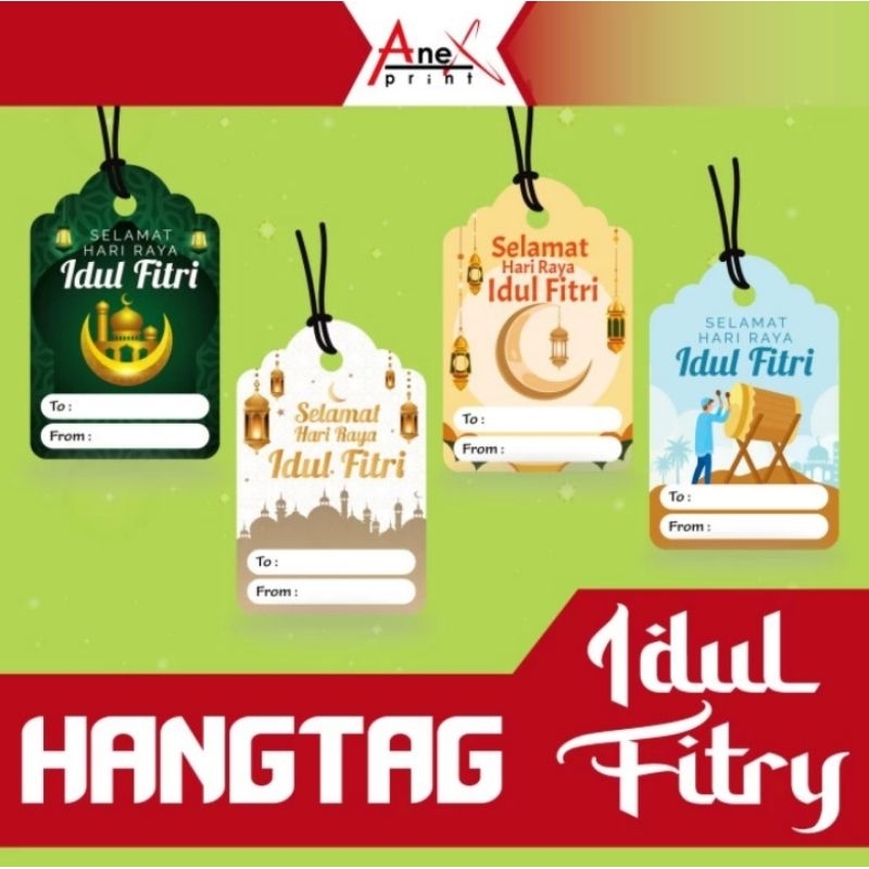 HangTag Lebaran Idul Fitri