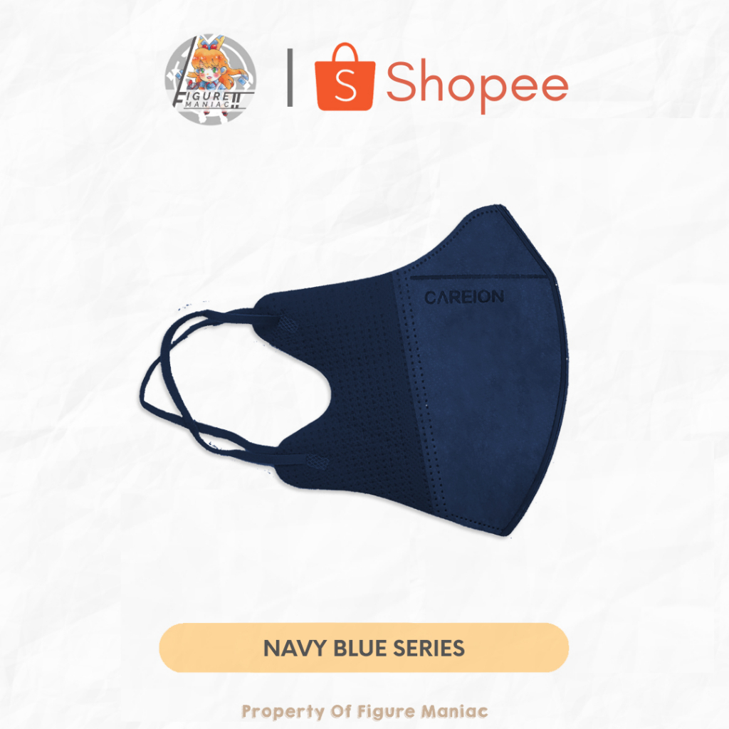 Figure Maniac - Masker Duckbill Careion Warna 4 Ply isi 10 Pcs Original