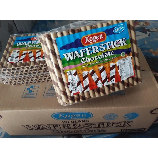 

Wafer stick kogen refill & toples- harga terbaik - refil