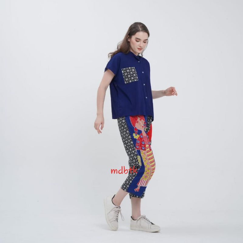 ONE SET TEJO KEPANG SEMERBAK BATIK ORI SETELAN WANITA KEKINIAN VIRAL KEKINIAN SETELAN WANITA ONE SET