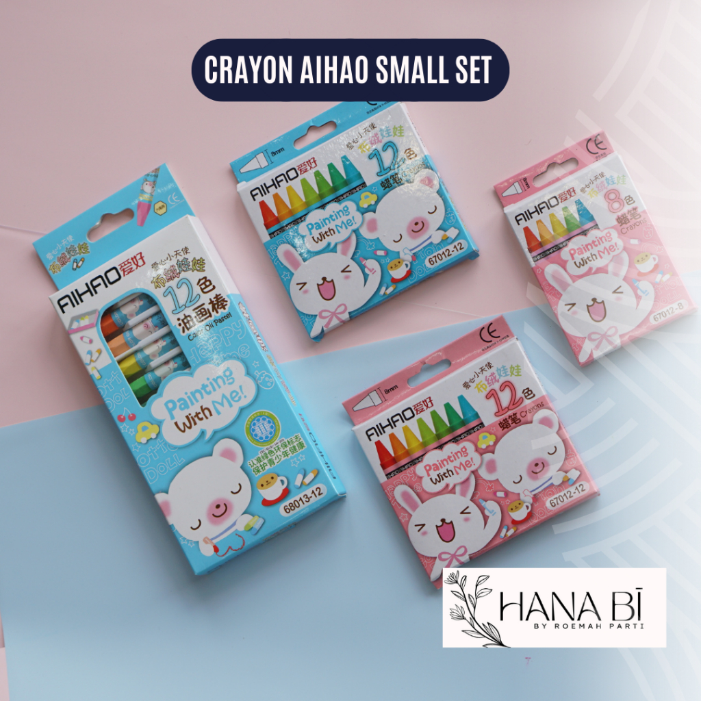 

Crayon Color Painting Crayons Set | Washable Student Drawing Graffiti Pen 68013 dan 67012
