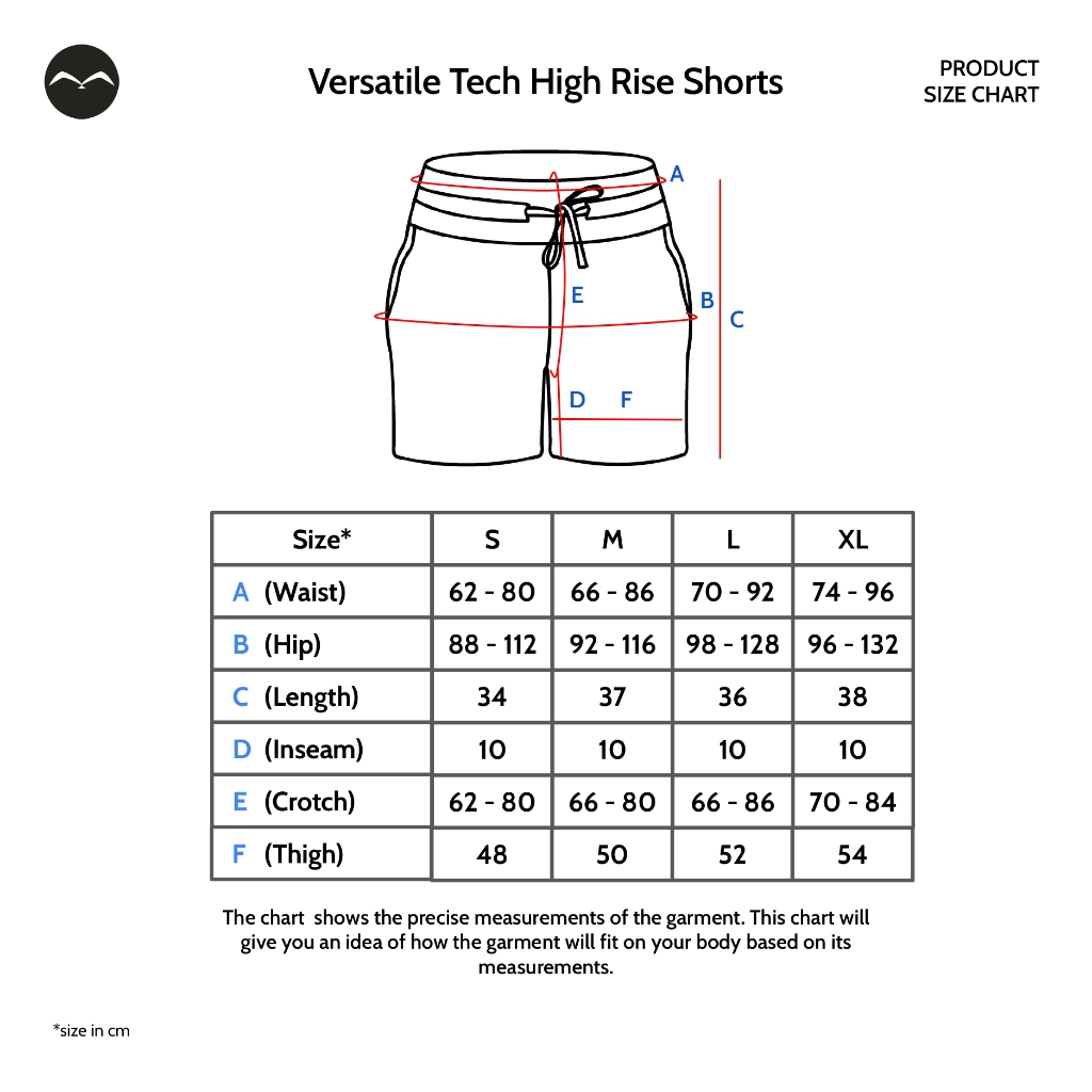 miniletics Last Stock - Versatile Tech High Rise Shorts Celana Pendek Olahraga Wanita