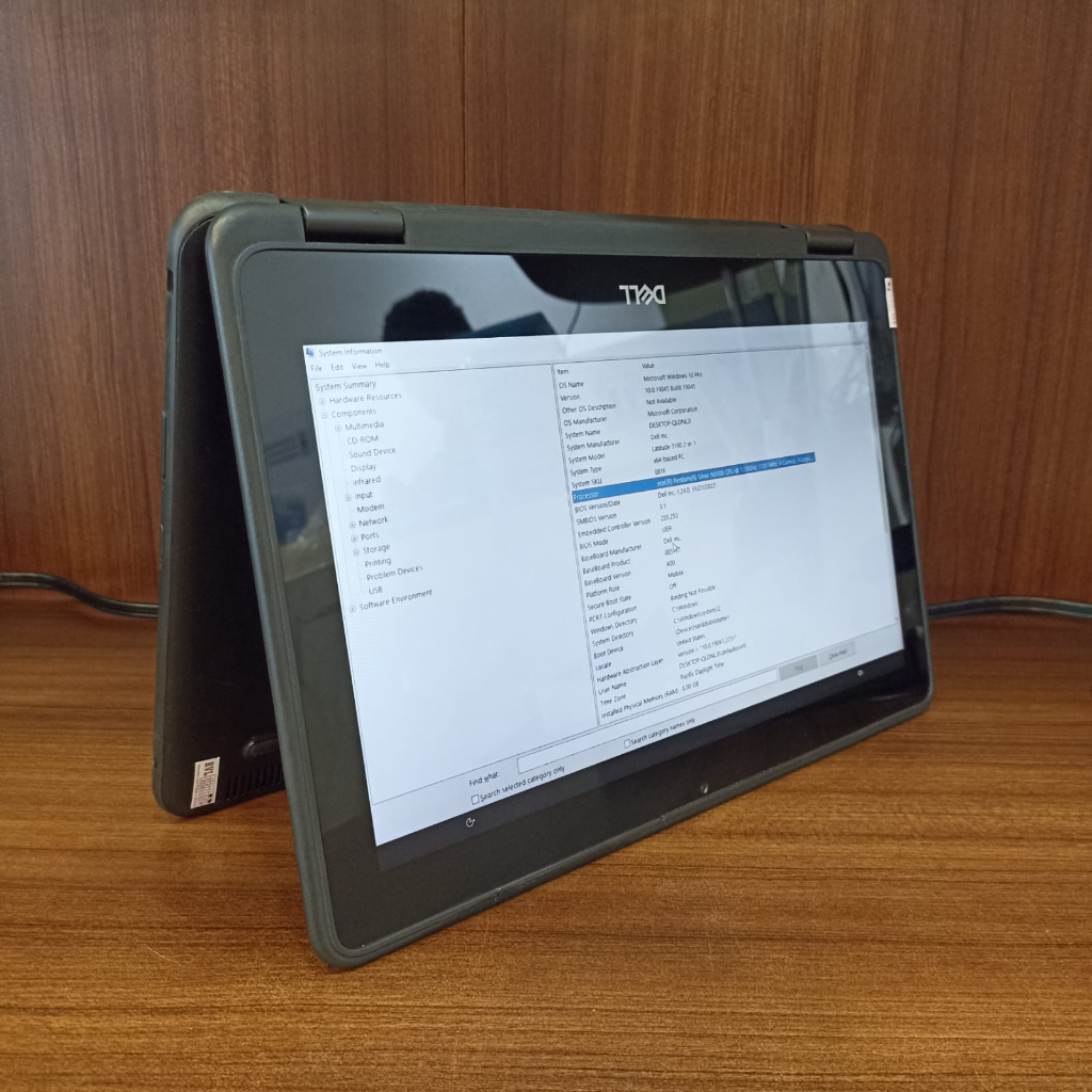 Laptop Murah DELL Latitude 11 3190 2in1 Touchscreen Intel Pentium N5000 8GB SSD 512GB Win 10 Pro Bergaransi