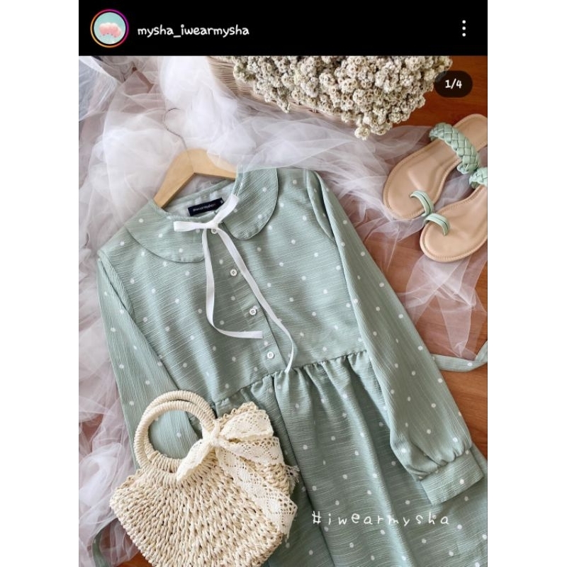 preloved MIDI dress by iwearmysha