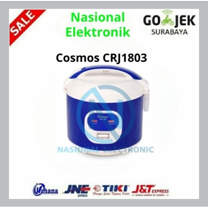MAGIC COM COSMOS CRJ1803/RICE COOKER COSMOS CRJ 1803/PENANAK NASI COSMOS CRJ1803/COSMOS RICE COOKER