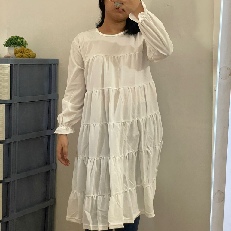 Long Tunik Dress Kiyowo Moscepe Premium