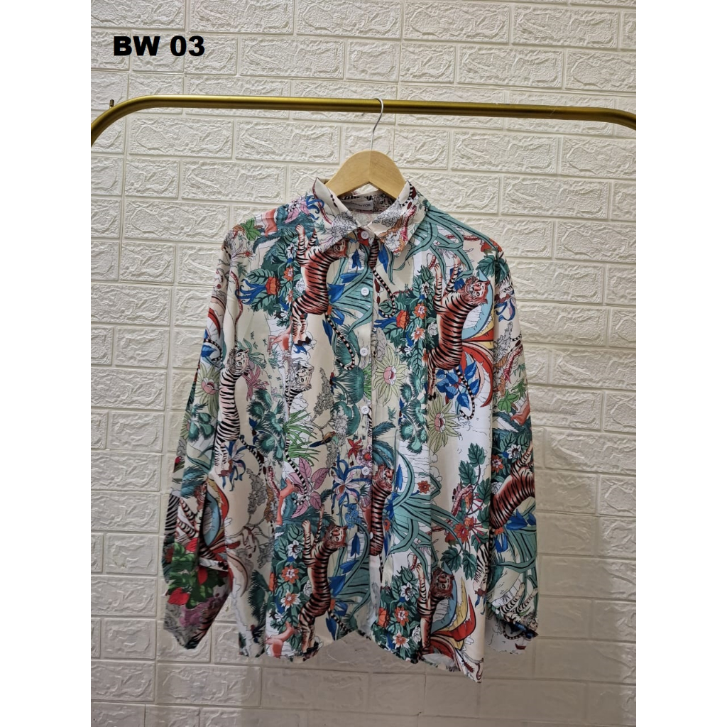 KEMEJA BATWING WANITA IMPORT BKK