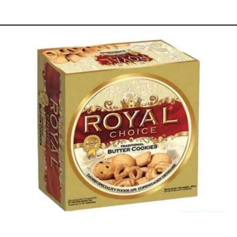 

BISKUIT ROYAL CHOICE BUTTER COOKIES 240 GRAM KALENG