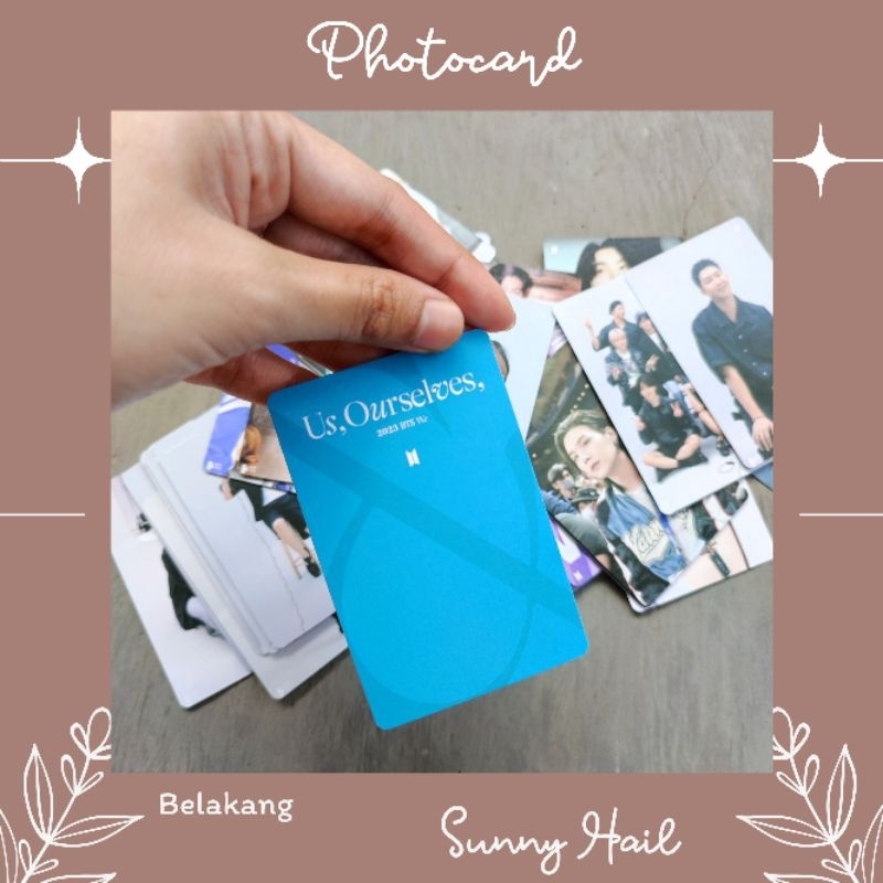 Bangtan ( BTS ) 2023 Ourselves &amp; WE Album Lomo Card Photocard
