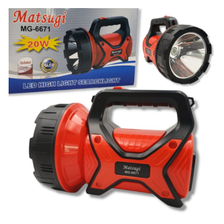 Senter Matsugi MG-6671 Senter Genggam Charger 20 Watt