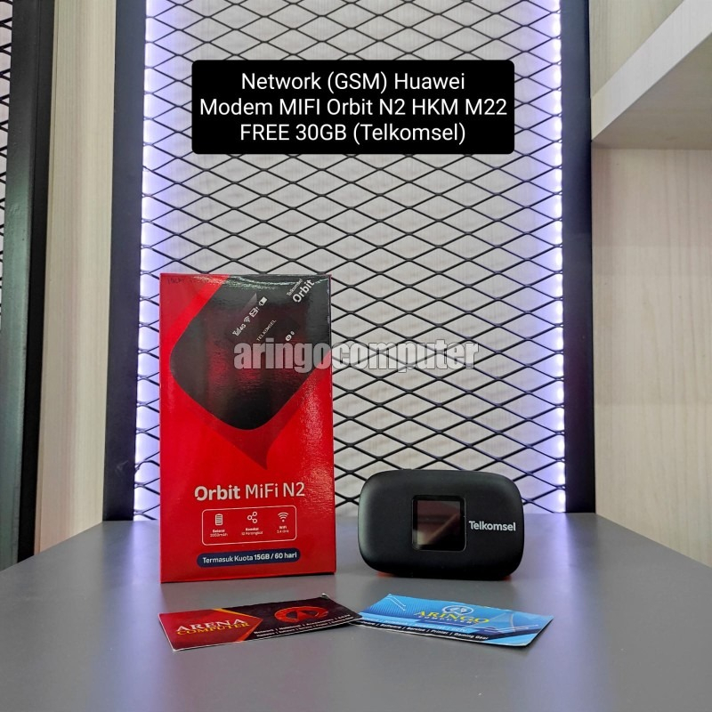 Huawei Modem MIFI Orbit N2 HKM M22 - FREE 30GB (unlock)