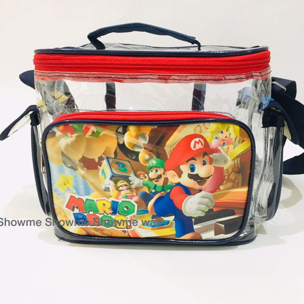 SHOWME TAS MAKAN ANAK SEKOLAH / TAS MIKA / BINGKISAN / ULANG TAHUN / GOODIEBAGS / TAS RENANG / TAS BOTOL AIR / TAS BABY / SLINGBAGS / BULANAN / GIFFSET / HAMPPERS -  BABY SHARK - SUPER MARIOOS BROS