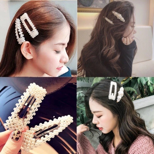 JEPITAN Rambut MUTIARA / Jepit Rambut Korea Import / Pearl Hairclip Fashion