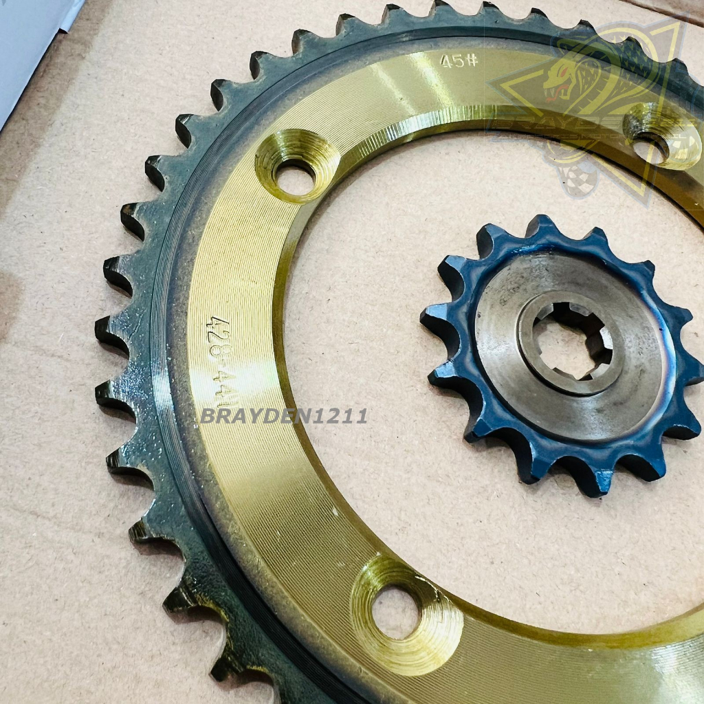 GEAR PAKET KLX 150 / GEAR SET KLX 150 / GEAR SSS KLX 150 /GEAR SUPERMOTO KLX BF