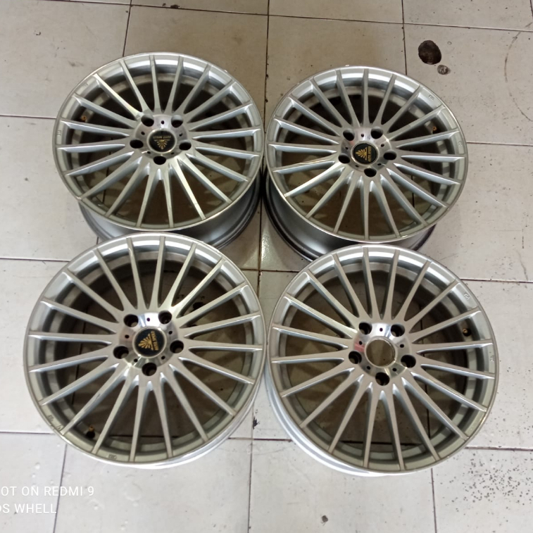 Velg Mobil Bekas Ring 17 Auto Speed R17 Lebar 7,5 Lobang Baut 5 Buat Mobil Xpander Juke Innova Xl7 E