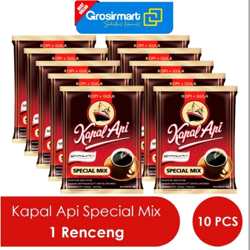 

Kapal api spesial mix 1 renceng 10pcs