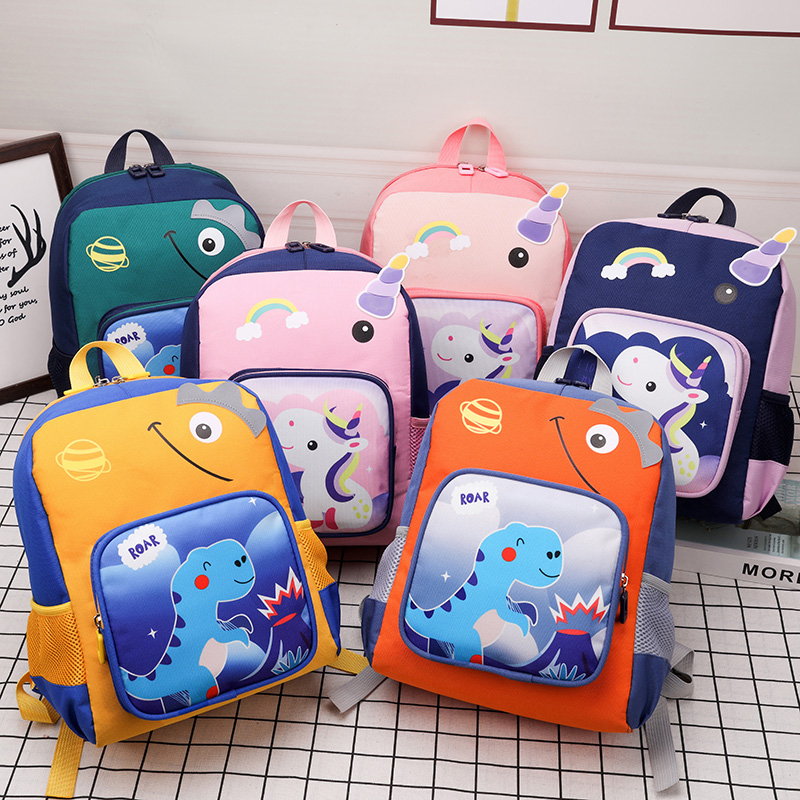 [M.Toys] Tas Ransel Sekolah buat TK sampai SD Warna Cerah Karakter Lucu Kualitas Import Premium -M0223