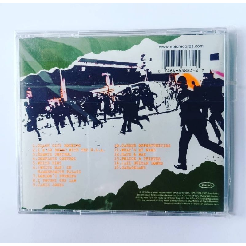 CD THE CLASH IMPORT U.K