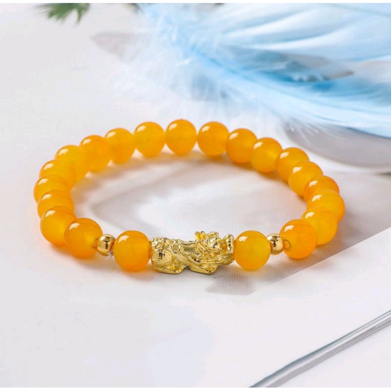 GELANG HOKKI KEBERUNTUNGAN PIXIU NAGA ASLI