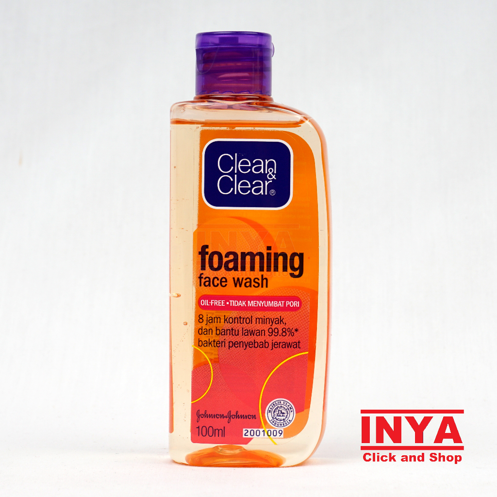 CLEAN &amp; CLEAR FOAMING FACE WASH - Sabun Wajah