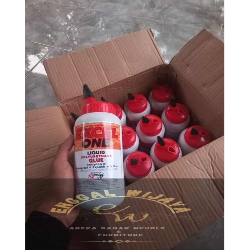 

Lem kayu polyurethane EXEL ONE Build UP Belgium Rectavit original 100 %