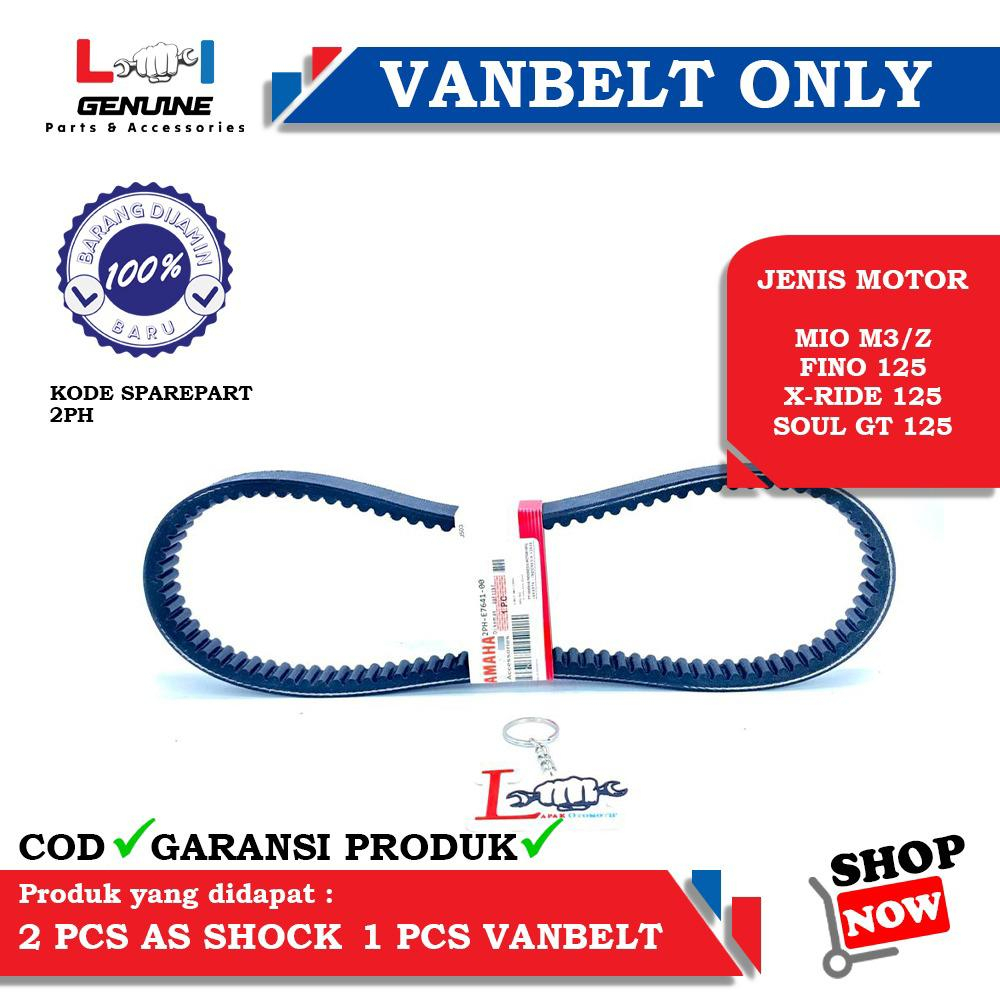 -LOI- VANBELT ONLY VBELT MIO M3, MIO Z, FINO 125, SOUL GT 125, XRIDE 125, MIO GT 125, FREEGO 2PH