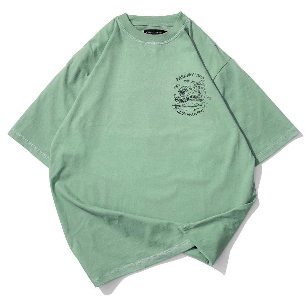 [Oversize] BAJU KAOS OVERSIZE / OVERSIZE T-SHIRT &quot;Green Bone&quot;