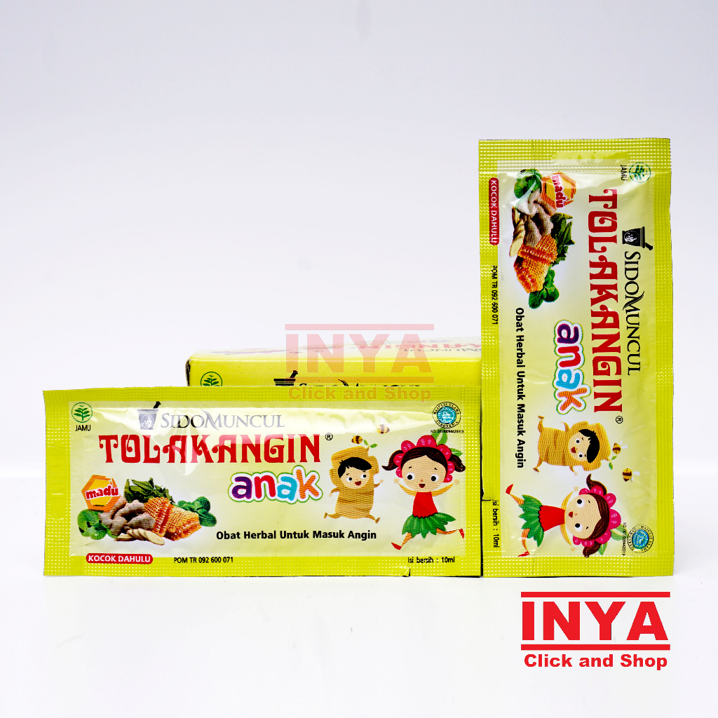 TOLAK ANGIN ANAK MADU SIDOMUNCUL 12x10ml BOX - Jamu