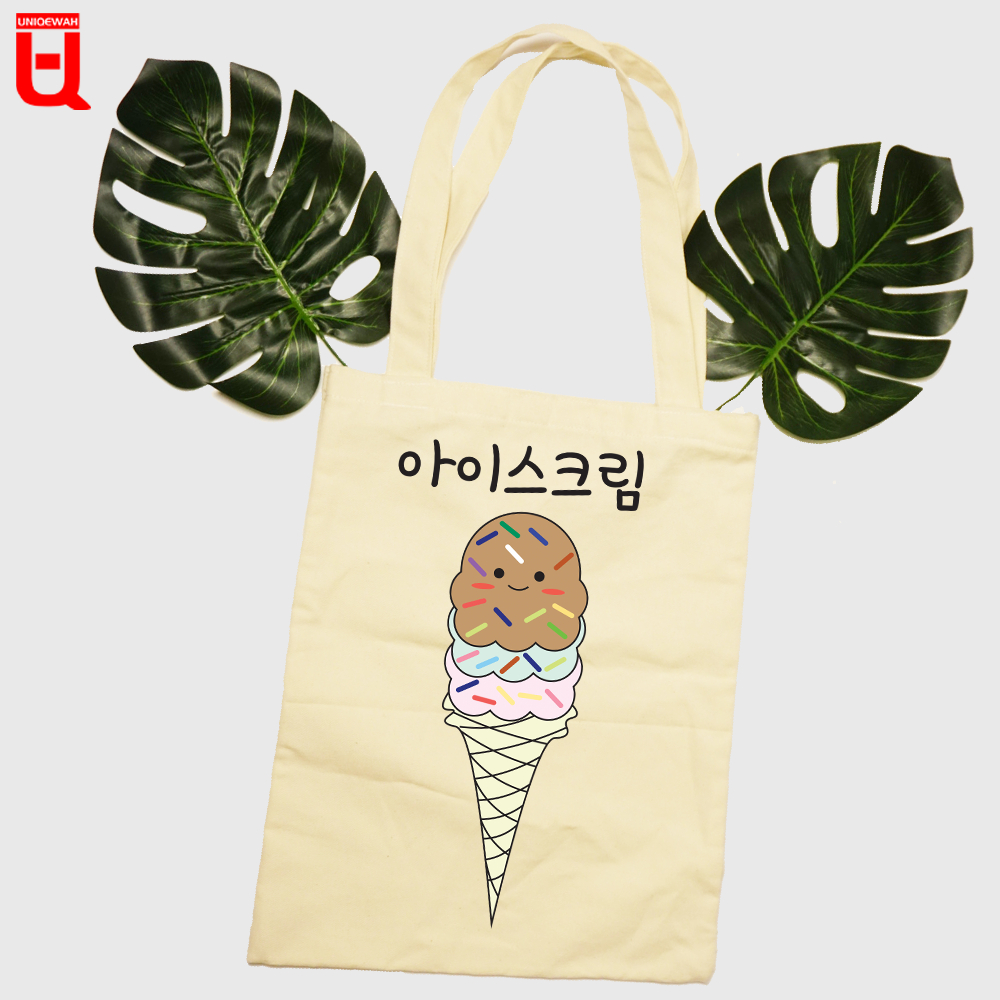 Tas Tote Bag Wanita Fashion Totebag Resleting Kanvas Classic Korea Edition Vol 1 By Uniqewah