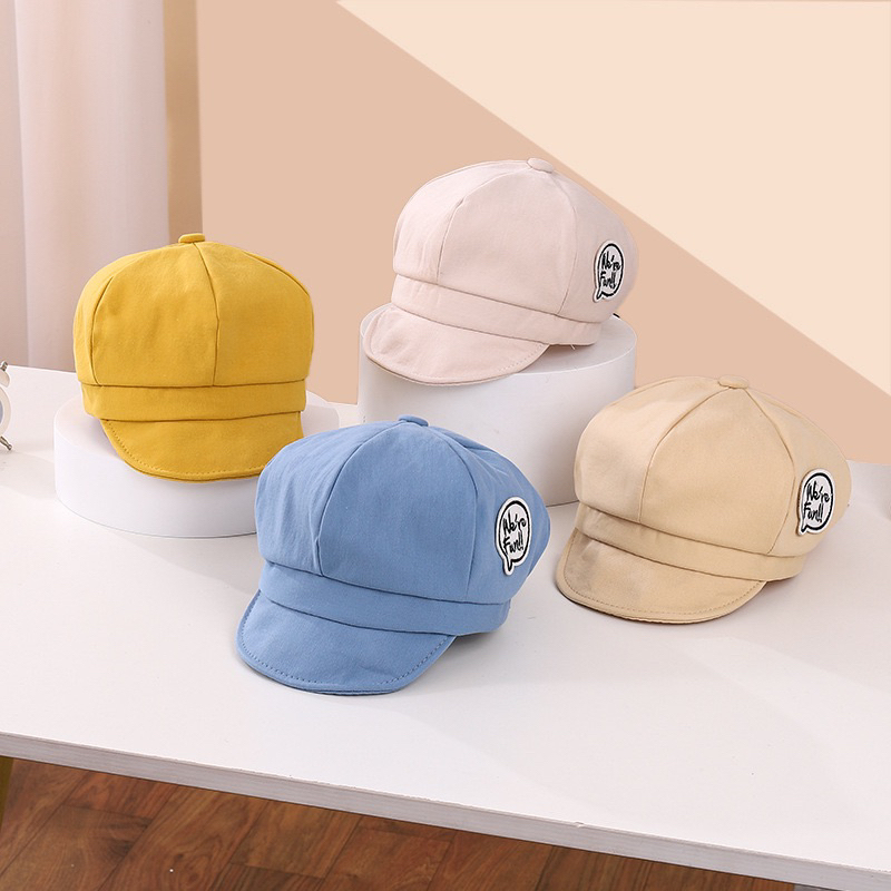 3-10 bulan Topi Anak Balita Import Model We’re Fun