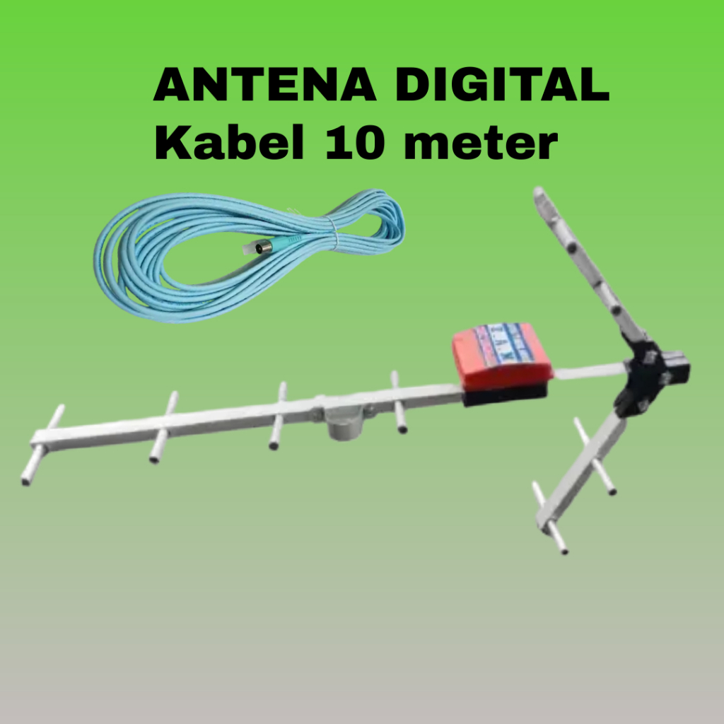 ANTENA TV indoor LED LCD TV tabung kabel 1meter  JEK  kwalitas super jernih Digital