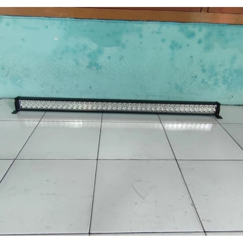 LAMPU SOROT OFFROAD  LED LIGHT BAR 105 CM 105 CM 80 LED 80 MATA NYALA FOKUS PUTIH