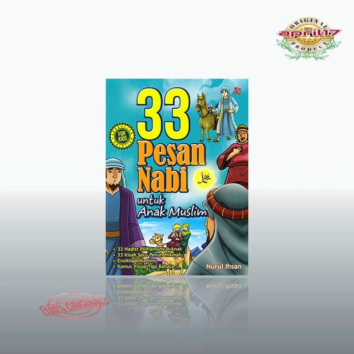 BUKU ANAK ISLAMI 33 PESAN NABI UNTUK ANAK MUSLIM