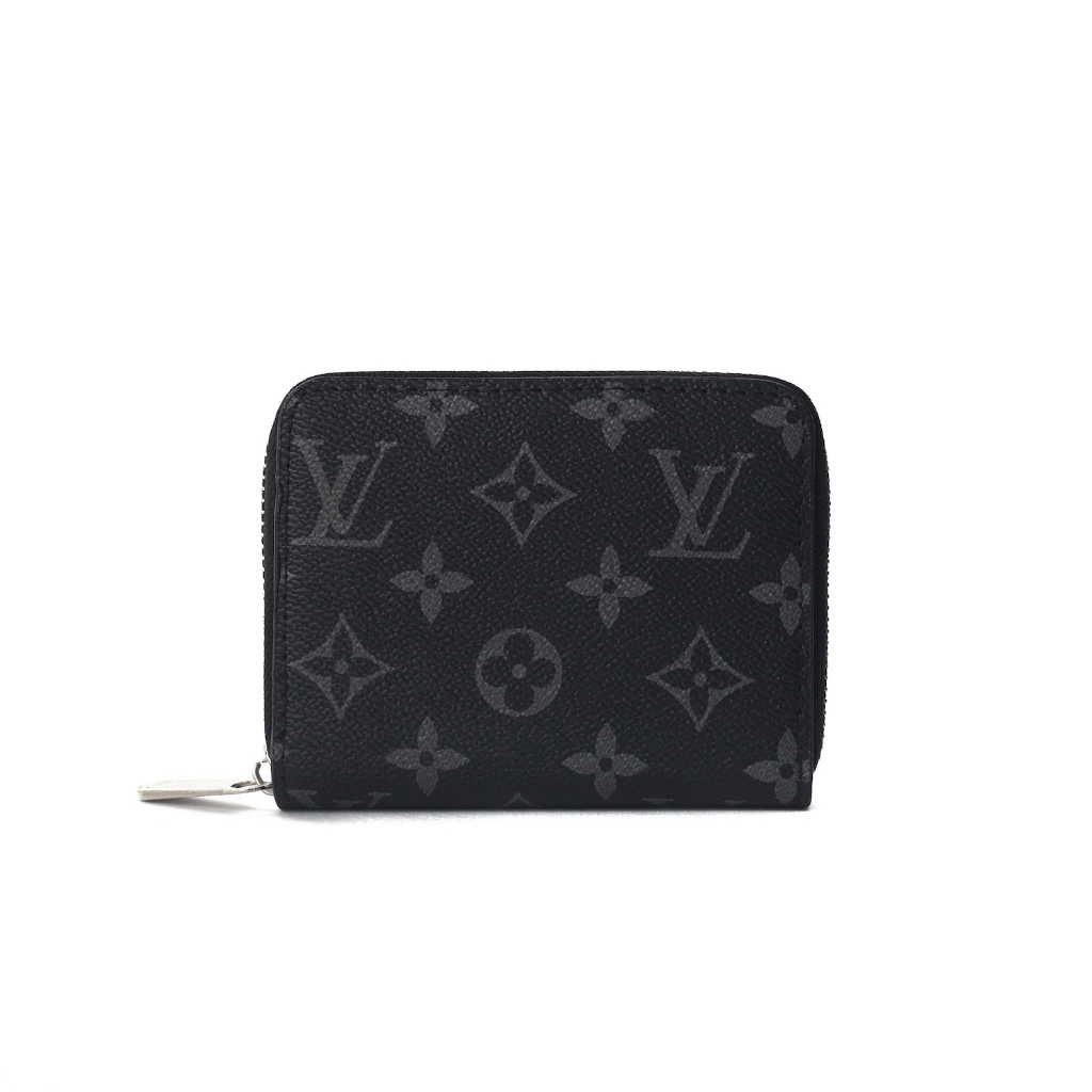 TOKOKOE - Dompet Wanita Lipat Kecil Bahan Kulit Premium Import - eLVi Mono Hitam