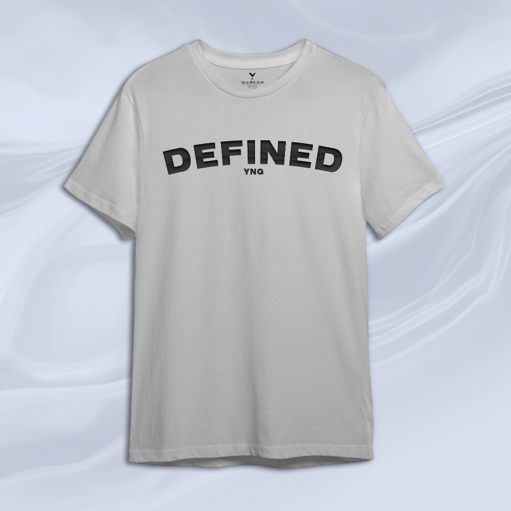 YNG T-Shirt Defined Misty Grey
