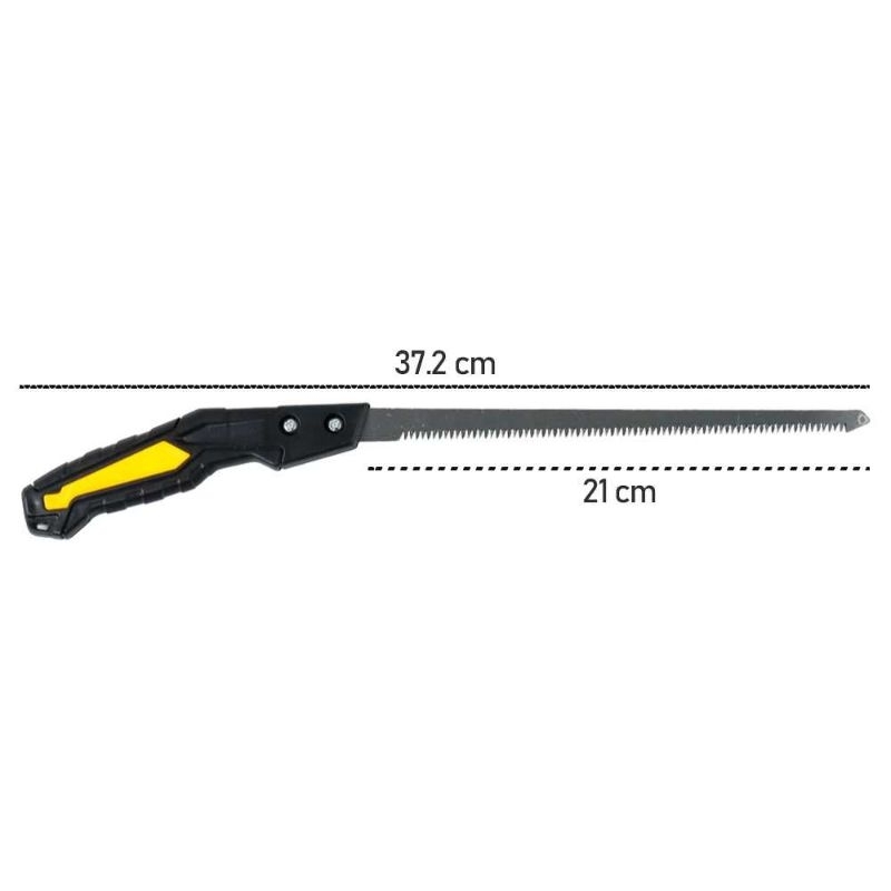 PYLEAS Kuning Gergaji Kayu Tangan Manual Pipa PVC Woodworking Fine Cut 21cm - 8102