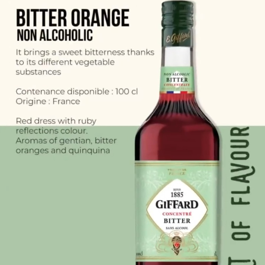 

Giffard Syrup Bitter Concentrate (Bitter Sirup Giffard)