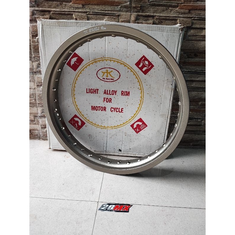 VELG PELEK TK EXCEL JAPAN 215 RING 18 WARNA BRONZE KULIT JERUK LUBANG 36 BISA UNTUK RXKING RX KING R
