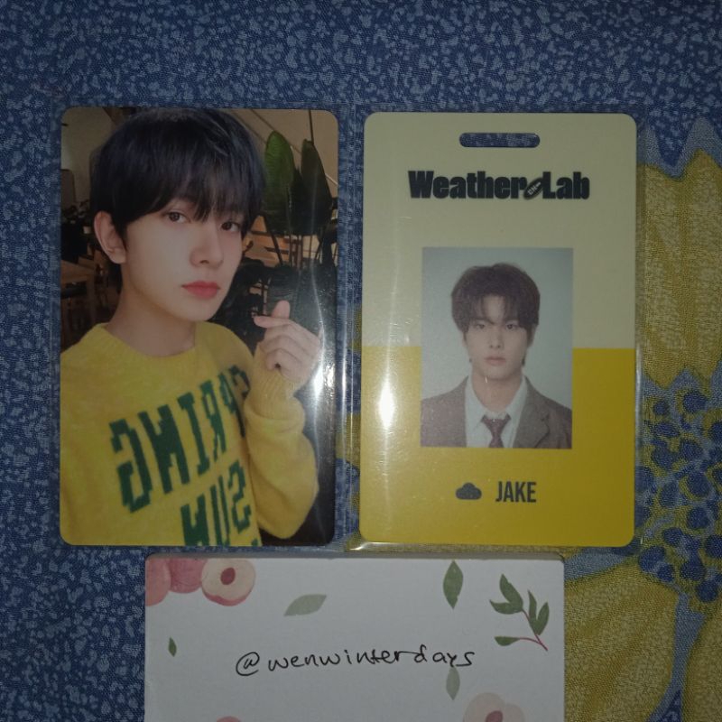 PHOTOCARD PC ENHYPEN HEESEUNG HEE SG SEASON GREETING SG22 SG 2022 JAKE ID CARD IDC NO LANYARD ENHA S
