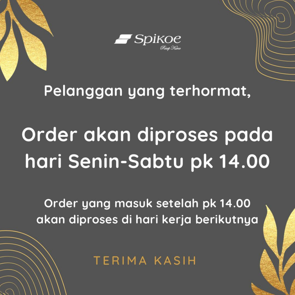 [OFFICIAL STORE] Spikoe Resep Kuno Reguler (KECIL)  10x26cm - HANYA INSTANT