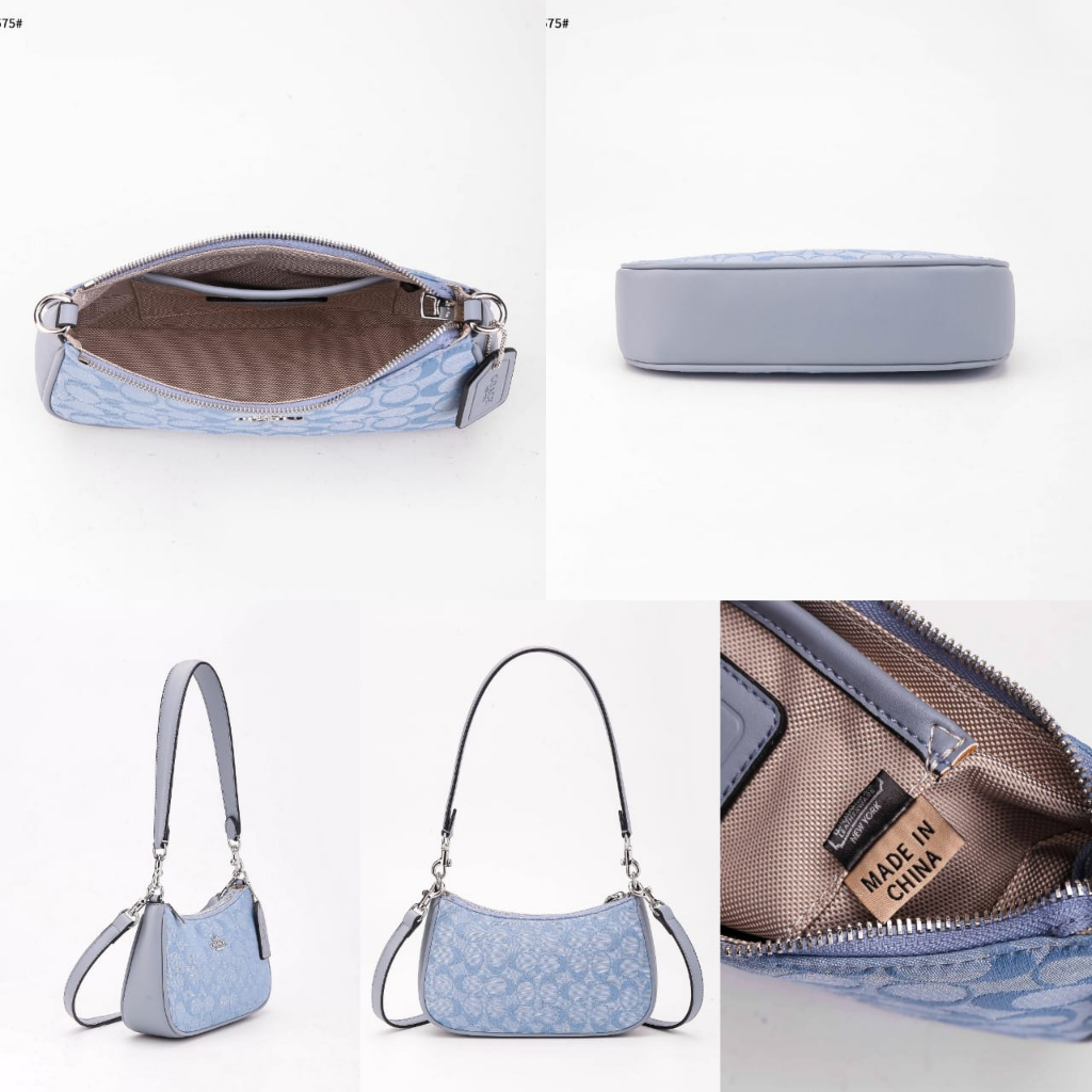 Coh Teri In Signature Chambray Shoulder Bag's TC9575 TC9575-1